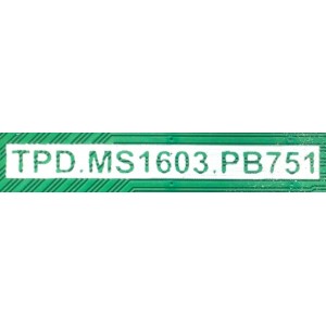 MAIN FUNTE PARA TV VIZIO / NUMERO DE PARTE 515Y16031M11 / TPD.MS1603.PB751 / 2010053985 / 536D5006CF108 / A19062003-0A00341 / MODELO D43FX-F4	